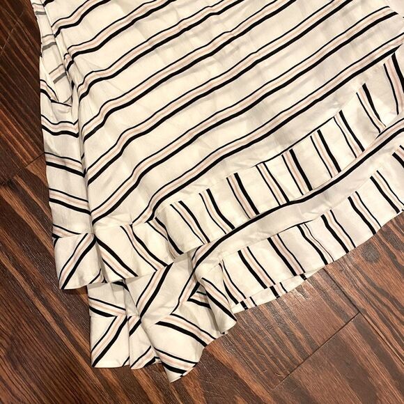 Rebecca Minkoff Marie Striped Flyaway Back Top - Picture 6 of 9